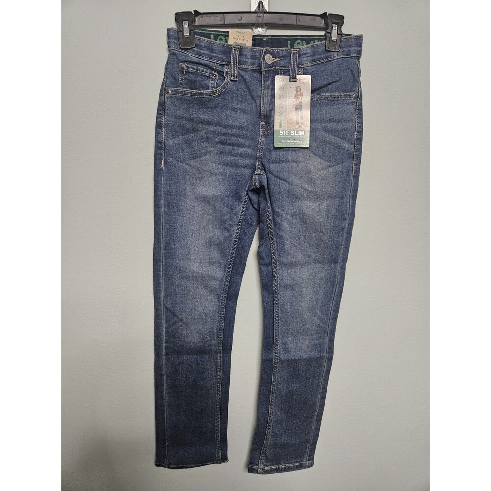 Boys Levis 511 Jeans Blue Sz 12 W26 X 27L